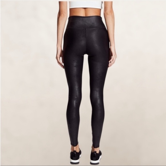 SPANX Faux Leather Leggings Small - Picture 3 of 7